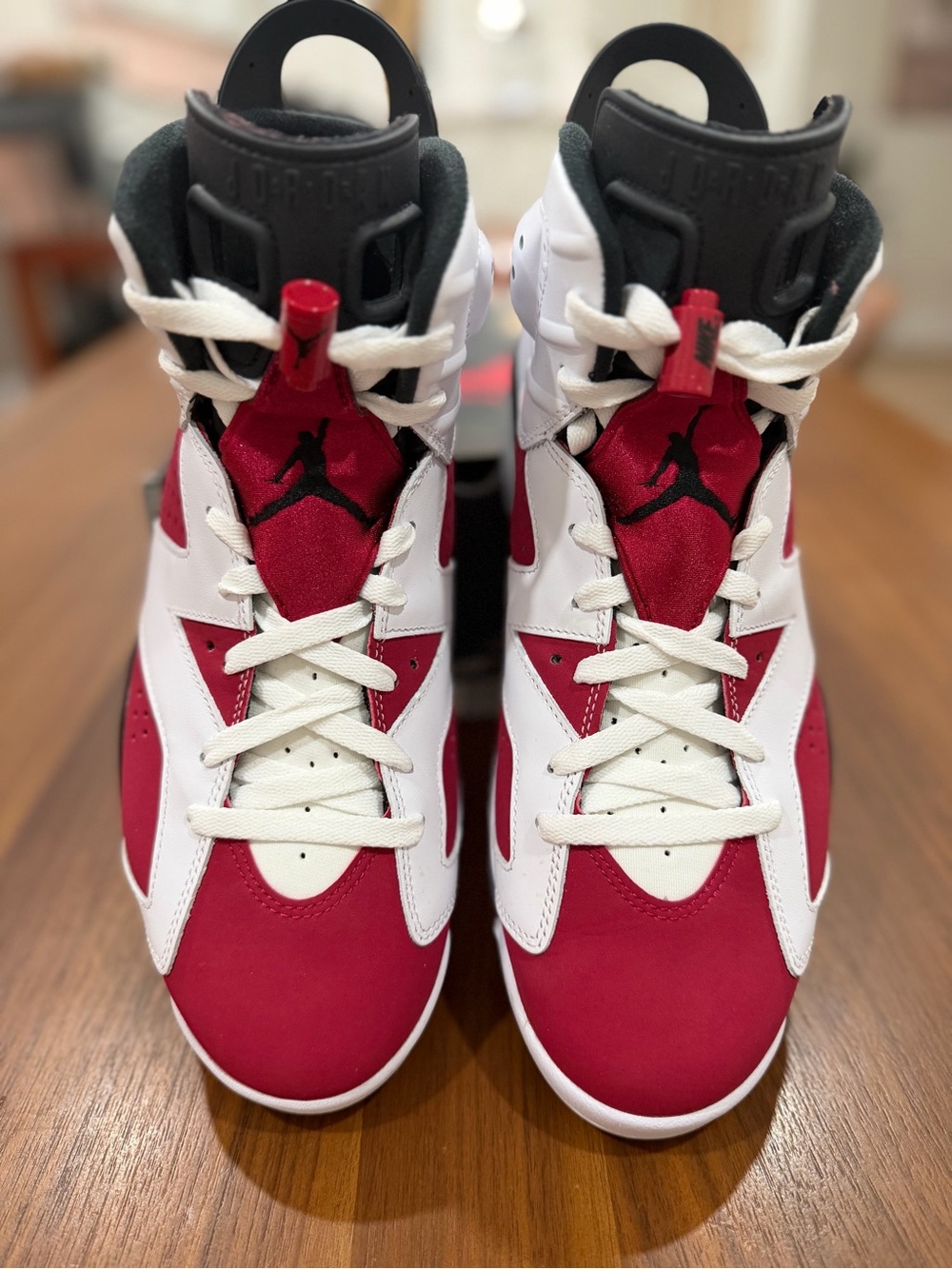 Jordan Kids' Red, White and Black Retro Basketball Sneakers